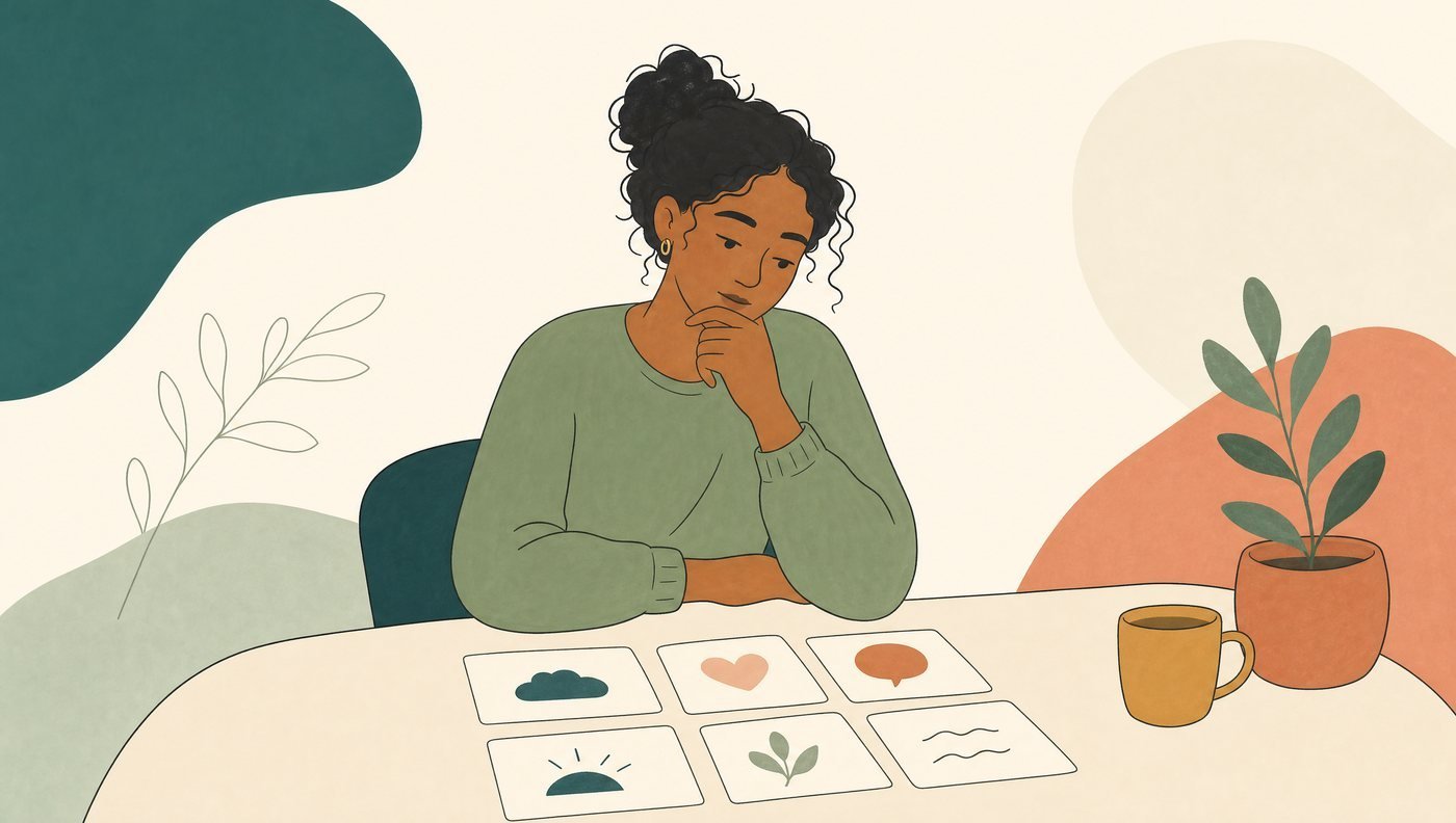 A person considering several clear and practical starting points