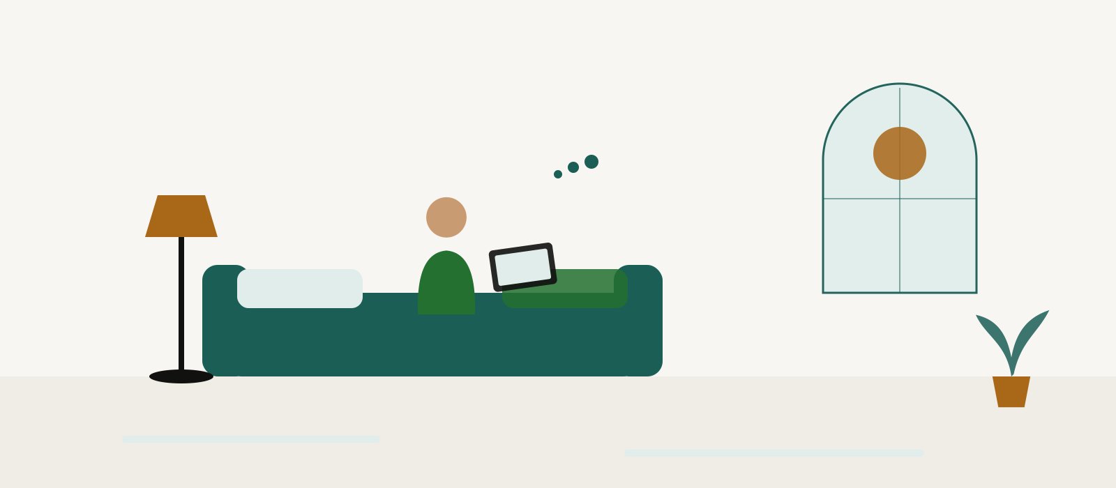 A telehealth psychology session from the comfort of home